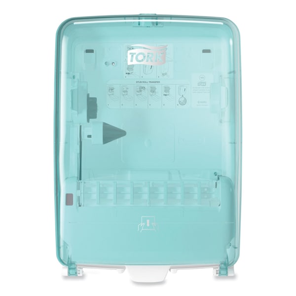 Tork Washstation Dispenser, 12.56 x 10.57 x 18.09, Aqua/White - 651220
