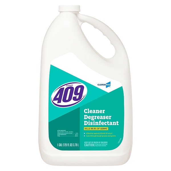 Formula 409 Cleaner/Degreaser Disinfectant, 1 Gal Jug, Liquid, Clear, 4 PK - 35300