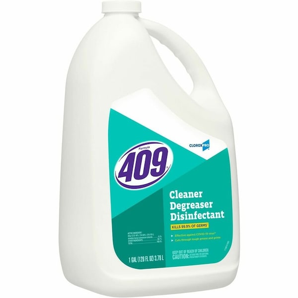Formula 409 Cleaner/Degreaser Disinfectant, 1 Gal Jug, Liquid, Clear, 4 PK - 35300