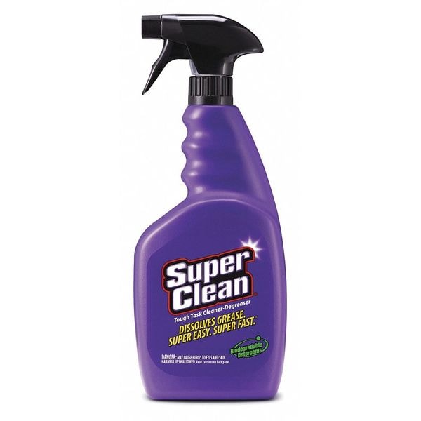 Superclean SUPERCLEAN Cleaner/Degreaser, 32 oz Spray Bottle, Ready To Use, Water Based - 101780