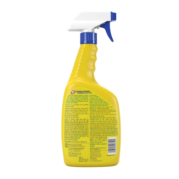 Goof Off Heavy Duty Remover Degreaser, 22 Oz Trigger Spray Bottle, Liquid, Slight Yellow to Transparent - FG659WM