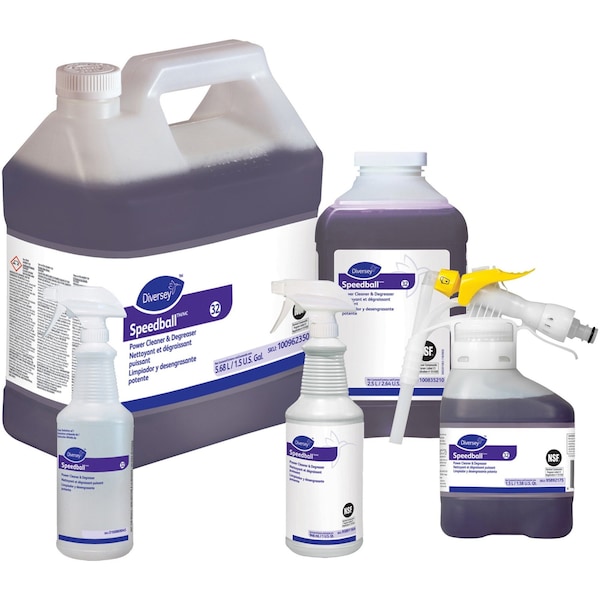 Diversey Degreaser, Trigger Spray Bottle, 32 oz, Citrus, 12 PK - 95891164