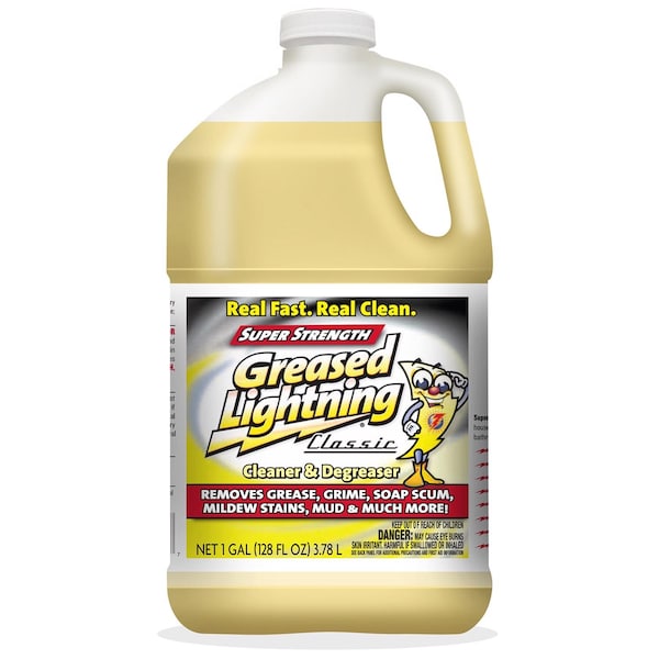 Greased Lightning Greased Lightning Fresh Scent Cleaner and Degreaser 1 gal Liquid - 22569245392
