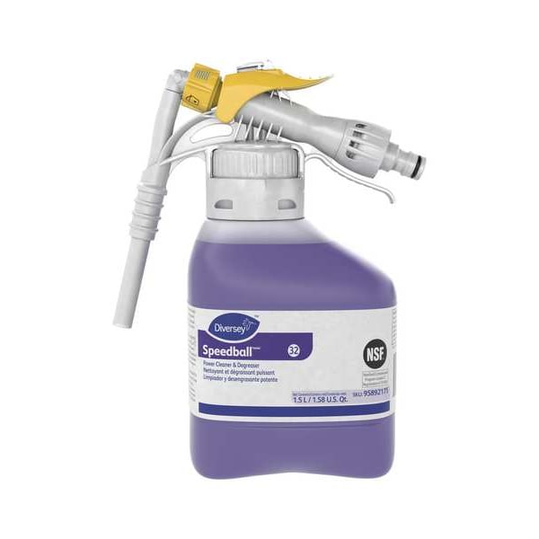 Diversey Heavy Duty Cleaner Degreaser Concentrate, 50.7 oz. Hose End Connection Bottle, 2 PK - 95892175