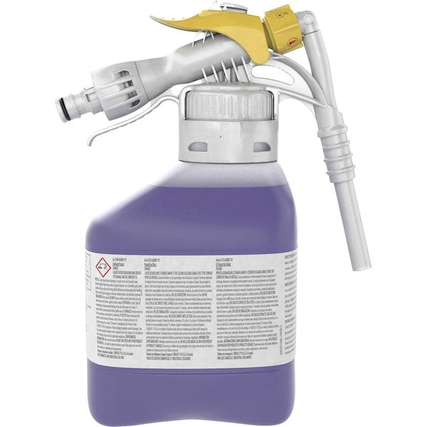 Diversey Heavy Duty Cleaner Degreaser Concentrate, 50.7 oz. Hose End Connection Bottle, 2 PK - 95892175