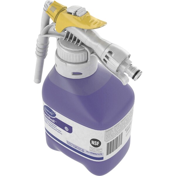 Diversey Heavy Duty Cleaner Degreaser Concentrate, 50.7 oz. Hose End Connection Bottle, 2 PK - 95892175