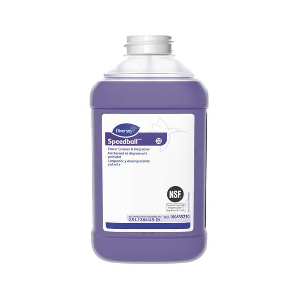 Diversey Non-Butyl Cleaner Degreaser Concentrate, 2.5L Bottle, Liquid, Purple, 2 PK - 100835210
