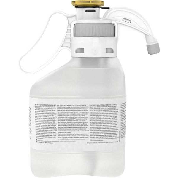 Diversey Neutral All Purpose Cleaner, 1.4L Hose End Connection Bottle, Unscented, 2 PK - 95019481
