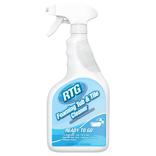 Intercon Chemical RTG FOAMING TUB & TILE CLEANER; 6x34 oz., 6PK - FICCB-RR-6X34-RFTC