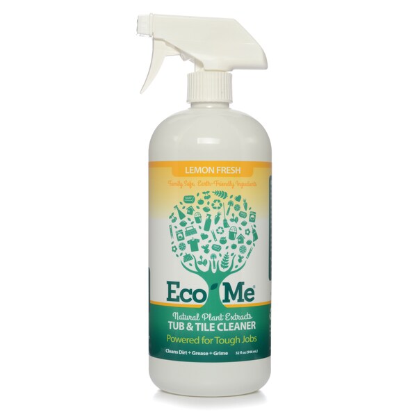 Eco Me Tub and Tile Cleaner, Lemon Fresh 32 oz., PK6 - ECOM-TTLF32-06