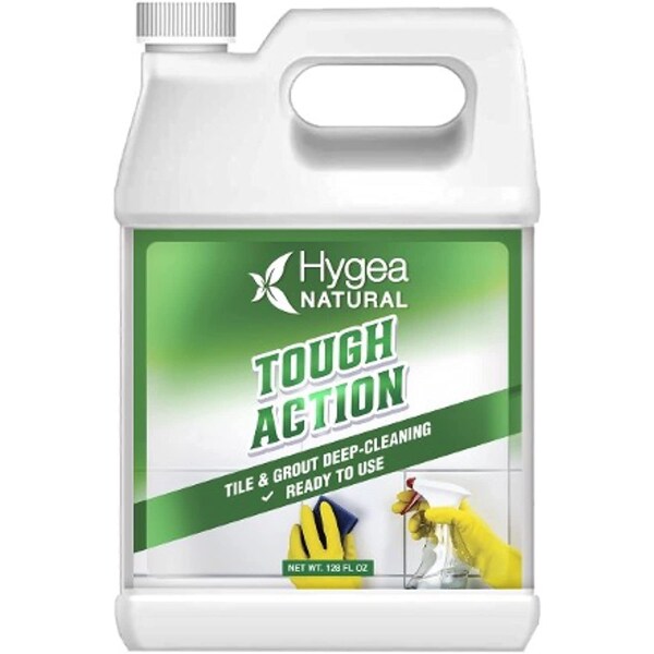 Hygea Natural Tough Action  Tile  Grout DeepCleaning Ready to Use Gallon 128 oz - HN-4052