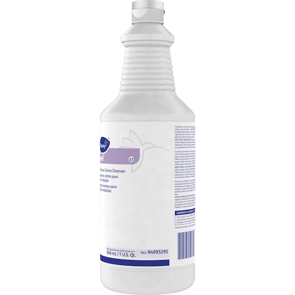 Diversey Bathroom Cleaner, 32 oz., Fresh, PK12 - 94995295
