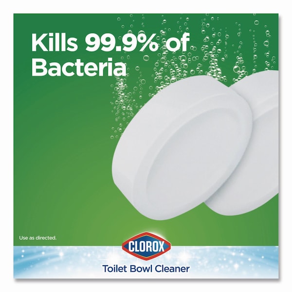 Clorox Automatic Toilet Bowl Cleaner, 3.5 oz Tablet, PK2 - CLO 30024PK