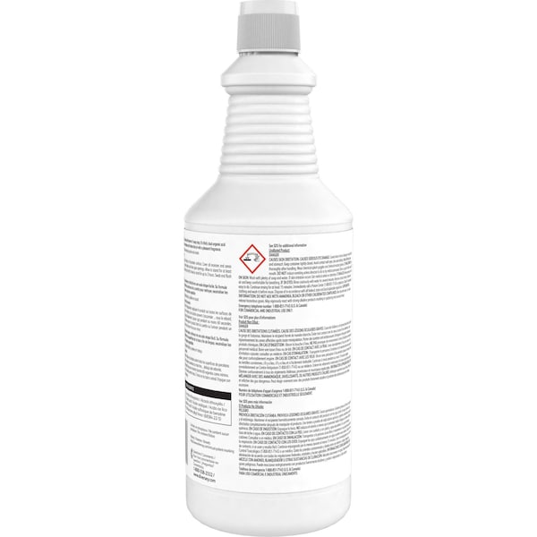 Diversey Bathroom Cleaner, 32 oz., Citrus, PK12 - 94476081