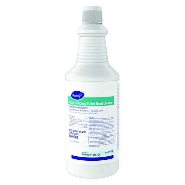 Diversey Toilet Bowl Cleaner, 32 oz., Floral, Green - 04578