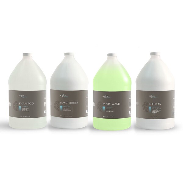 Zogics Fresh Air Bath and Body Care Gallon Sampler Case, 4PK - ZOGICSFRESHAIRBUNDLE