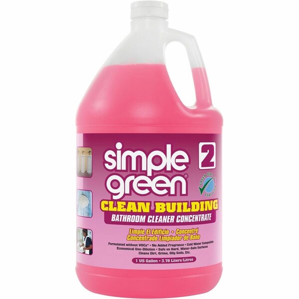 Simple Green Clean Building Bathroom Cleaner Concentrate, 1 gal, 2PK - 11101