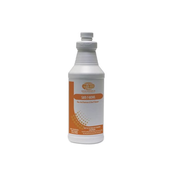 Theochem Safe-T-Bowl Liquid Toilet Bowl Cleaner, 32oz, Bottle, 12/carton, PK12 - 975