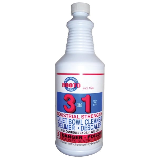 Rooto 32 Oz. Industrial Toilet Bowl Cleaner - 1090