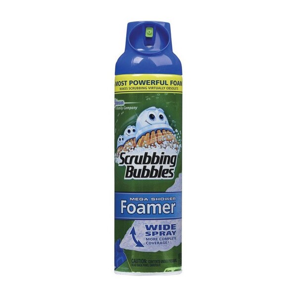Scrubbing Bubbles Scrubbing Bubbles Mega Shower Foamer No Scent Bathroom Cleaner 20 oz Foam - 70589