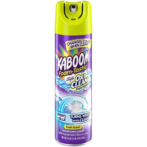 Kaboom Kaboom OxiClean Fresh Clean Scent Bathroom Cleaner 19 oz Foam - 35270