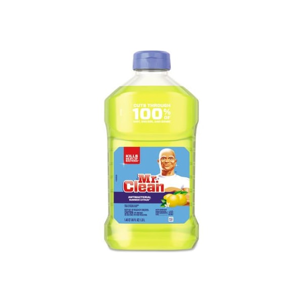 Procter & Gamble Mr. Clean® Multi-Surface Antibacterial Cleaner, Summer Citrus, 45 Oz. Bottle, 6/Carton - 77131