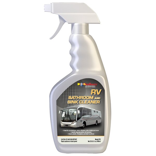 Sudbury RV Bathroom &amp; Sink Cleaner Spray - 32oz - 970