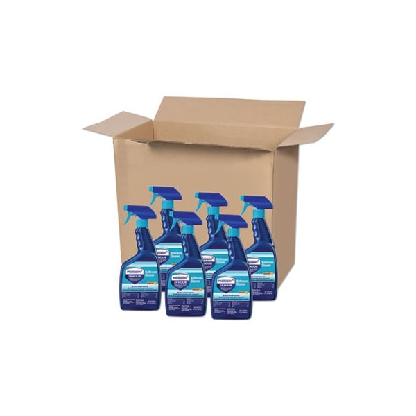 Proctgambl Microban, 24-HOUR DISINFECTANT BATHROOM CLEANER, CITRUS, 32 OZ SPRAY BOTTLE, 6PK - 30120