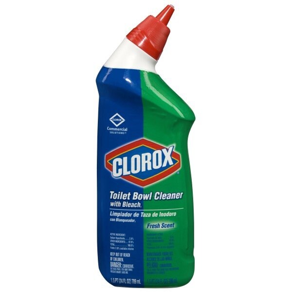 Clorox 00031 Toilet Bowl Cleaner w/ Bleach 24 oz. Fresh Scent, 12PK - 31