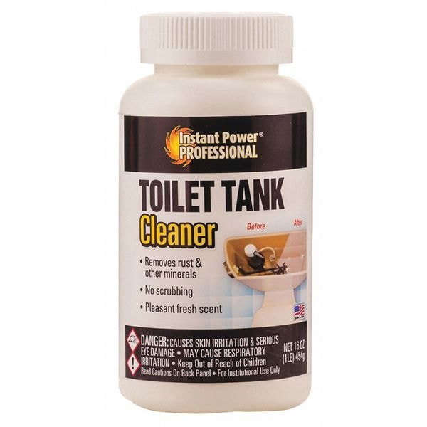 Instant Power Professional Toilet and Urinal Cleaner, Clear, 1 lb. - 8810