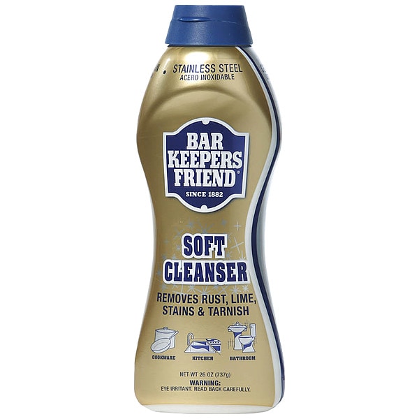 Bar Keepers Friend Soft Cleanser, Bottle, 26 oz, Citrus, 6 PK - 11624