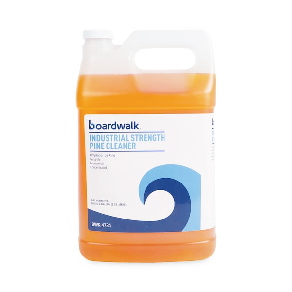 Boardwalk Industrial Strength Cleaner, Pine Scent, 1 gal Bottle - BWK4734EA