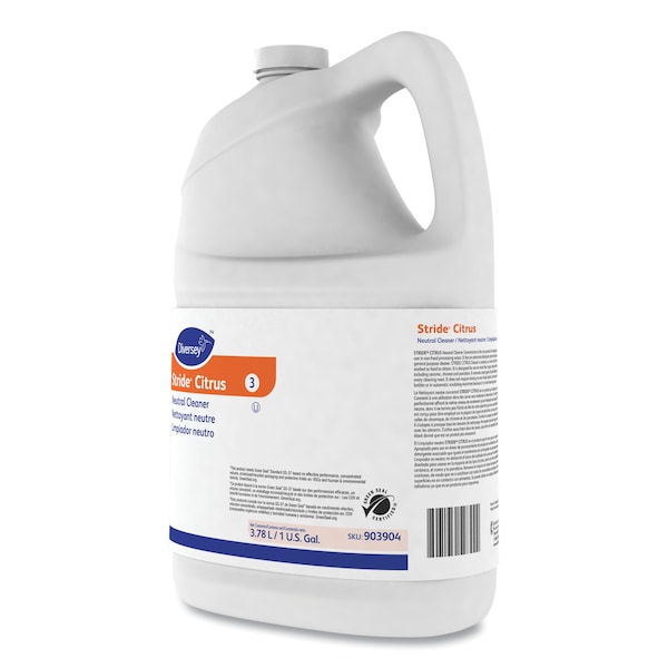 Diversey Cleaners & Detergents, Bottle, Citrus, 4 PK - 903904