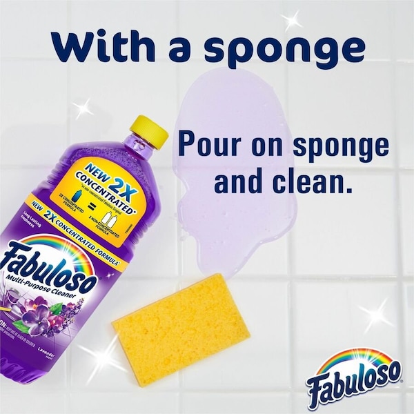 Fabuloso Fabuloso Lavender Cleaner 128 fl. oz., PK4 - 153058