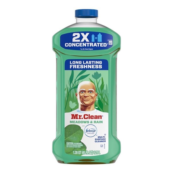Mr. Clean Mr. Clean Meadows and Rain Scent Concentrated Multi-Surface Cleaner Liquid 41 oz - 80749548