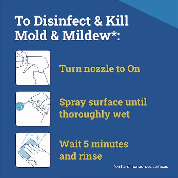Tilex Disinfects Instant Mildew Remover, 128 oz Refill Bottle, PK4 - CLO 35605