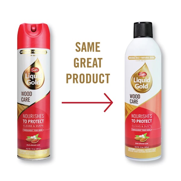 Scotts Liquid Gold Scotts Liquid Gold Almond Scent Wood Cleaner and Preservative 10 oz Spray - 10011