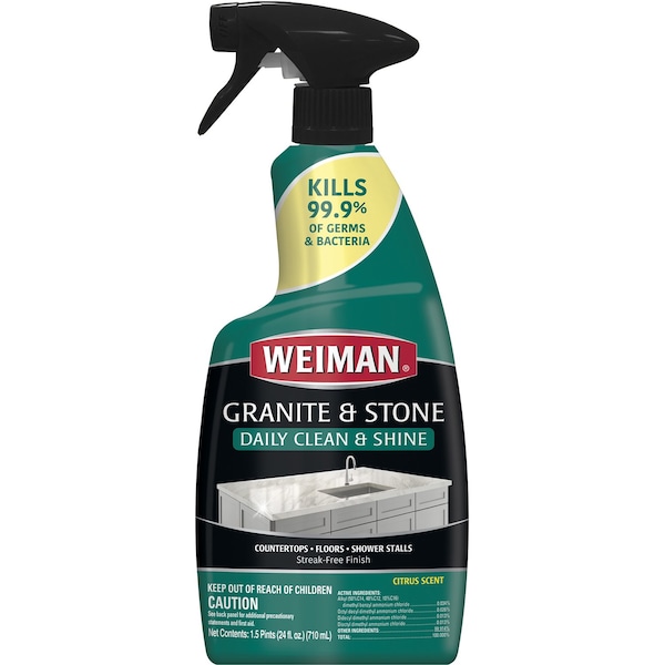 Weiman Products Weiman Citrus Scent Granite Cleaner and Polish 24 oz Liquid - 109