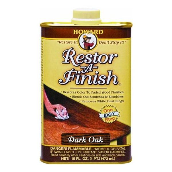 Howard 1 Pt Dark Oak Restor-A-Finish One-Step Refinisher - RF7016