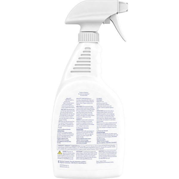 Diversey Furniture Polish, 32 oz., 32 oz., Lemon - 4995480