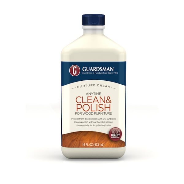Guardsman Guardsman Anytime Clean & Polish Woodland Fresh Scent Furniture Cream 16 oz Cream - 461500