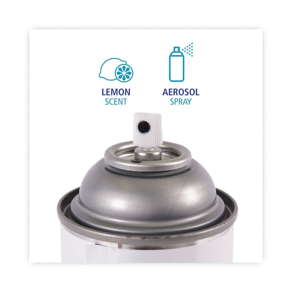 Boardwalk Furniture Polish, Lemon Scent, 19 oz Aerosol Spray, PK12 - BWK346ACT