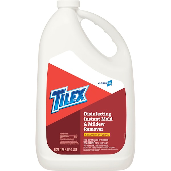 Tilex Liquid 1 gal. Instant Disinfectant/Mildew Remover Refill, Jug, 4 PK - 35605