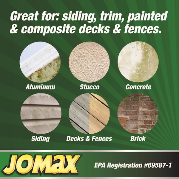 Jomax Zinsser Jomax House Cleaner and Mildew Killer 1 qt - 60104