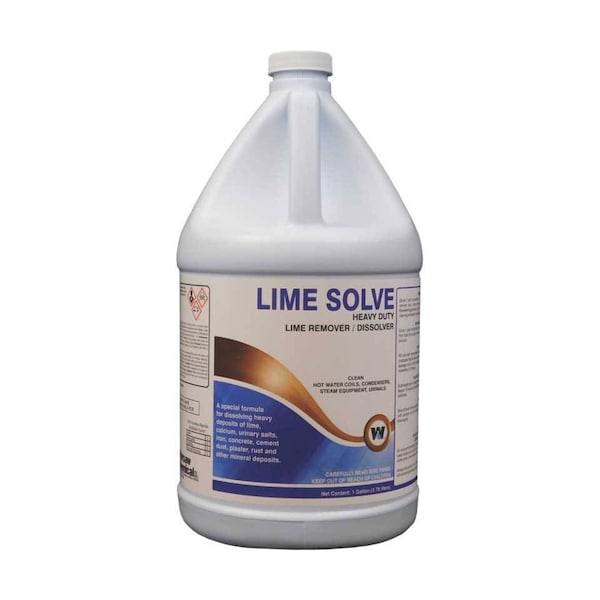 Warsaw Chemical Lime Solve, Lime and rust remover, Clean, 1-Gallon, 4PK - 21524-0000004