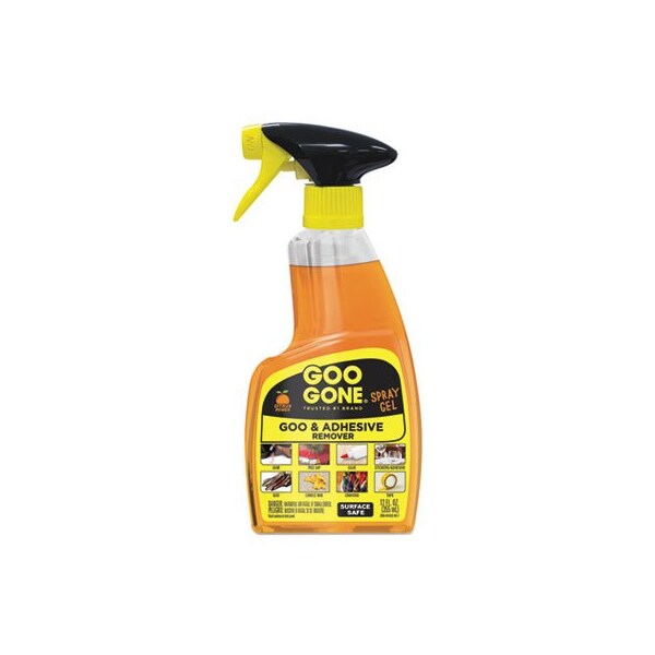 Weiman Goo Gone, Spray Gel Cleaner, Citrus Scent, 12 Oz Spray Bottle, 6PK - 2096
