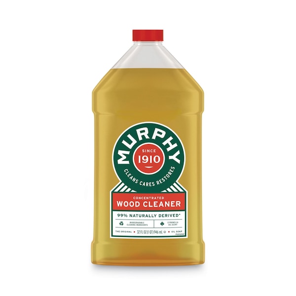 Murphy Oil Soap Original Wood Cleaner, Liquid, 32 oz Bottle - 101163