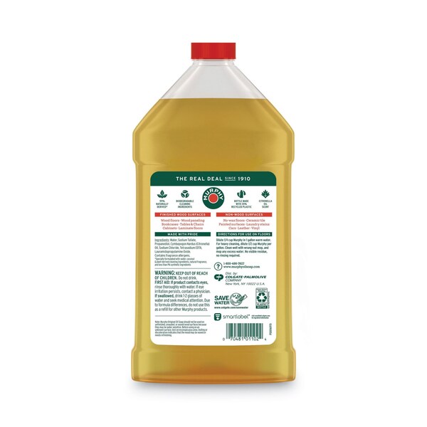 Murphy Oil Soap Original Wood Cleaner, Liquid, 32 oz Bottle - 101163