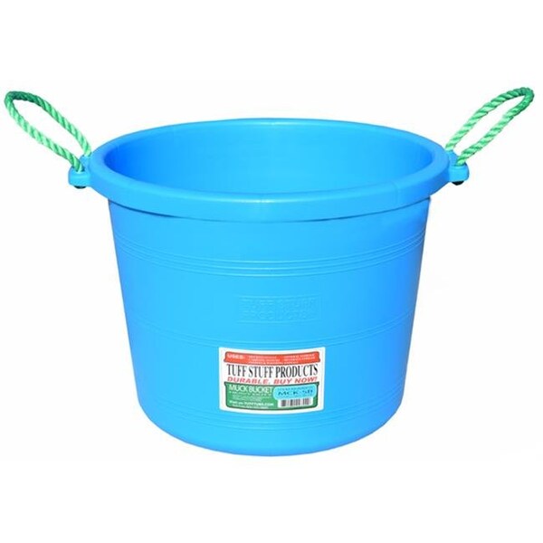 Tuff Stuff Products Tuff Stuff Products MCK-SB 70 qt. Muck Bucket; Sky Blue - MCK-SB
