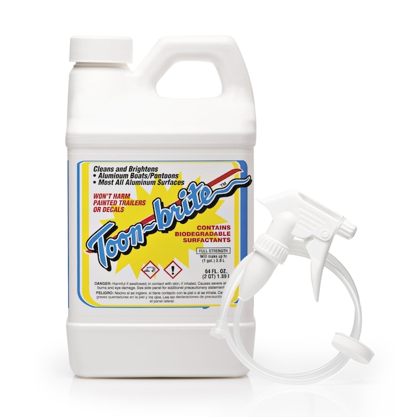 Toon-Brite Aluminum Cleaner - 1/2 Gallon with Sprayer - B1000
